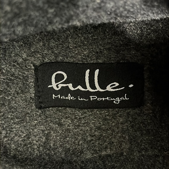 Bulle Black Boots Leather Wool Men's Size 10 EU 43 Lace Up - Picture 13 of 14